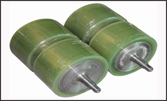 Polyurethane friction rollers